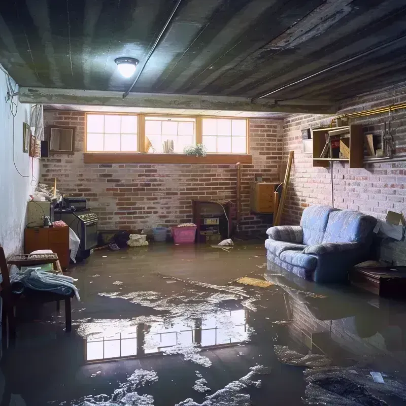 Flooded Basement Cleanup in Harnett County, NC